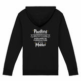 Gilet zippé Auxiliaire de puériculture Poudlard - dos_1