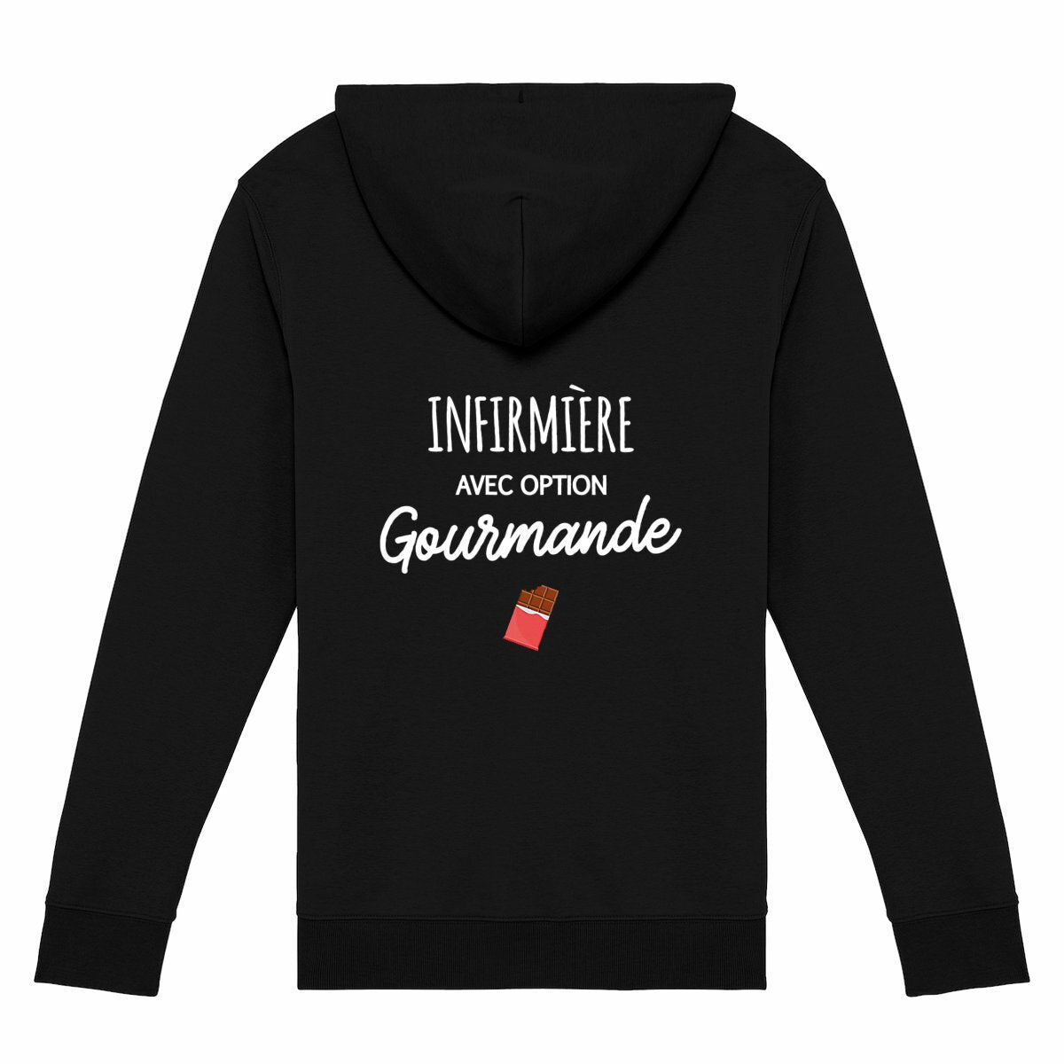 Gilet zippé Infirmière option gourmande