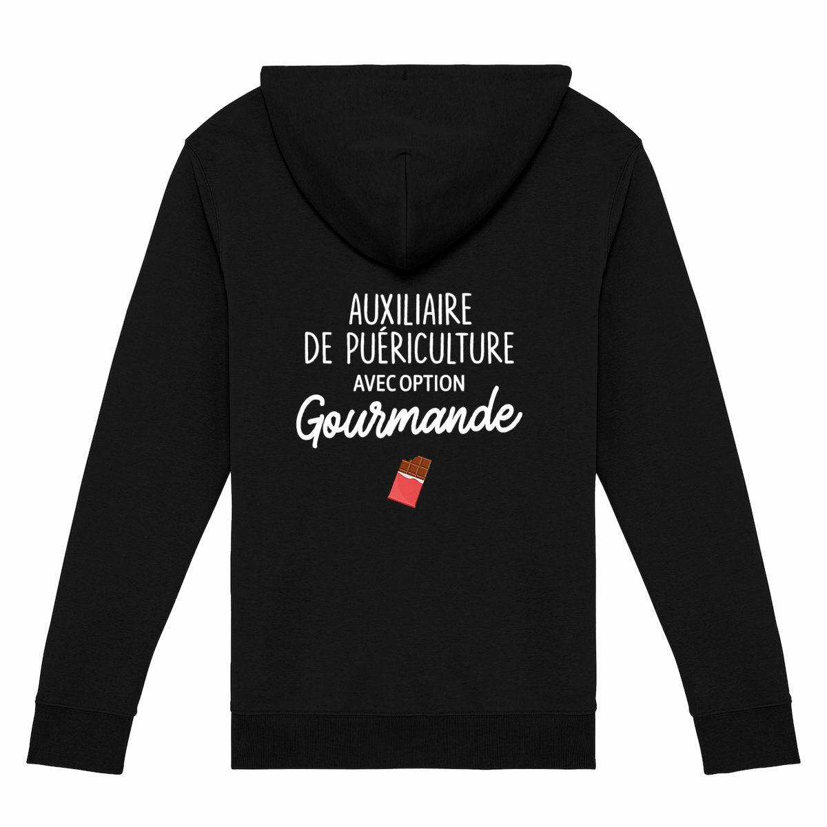 Gilet zippé Auxilliaire puériculture option gourmande
