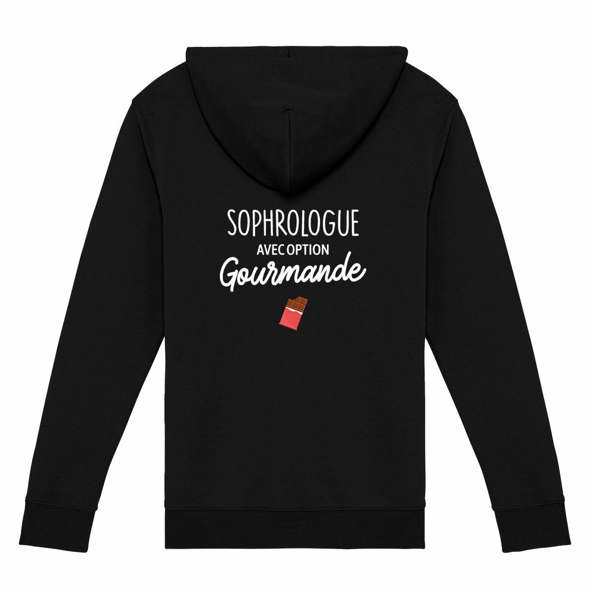Gilet zippé Sophrologue option gourmande