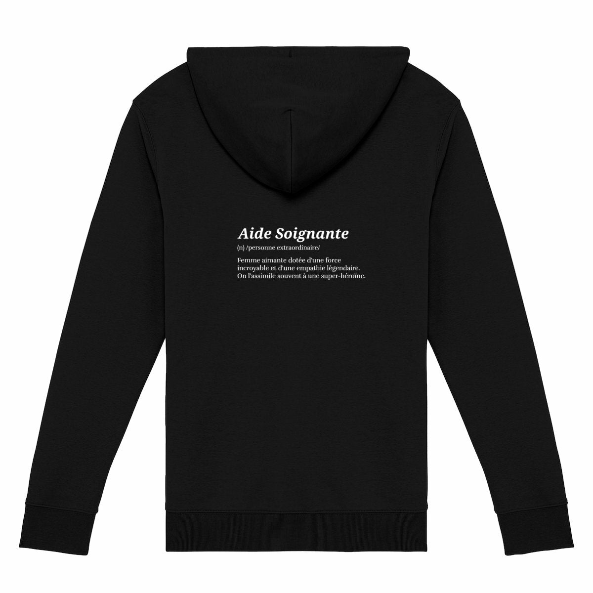 Gilet zippé Signification aide soignante