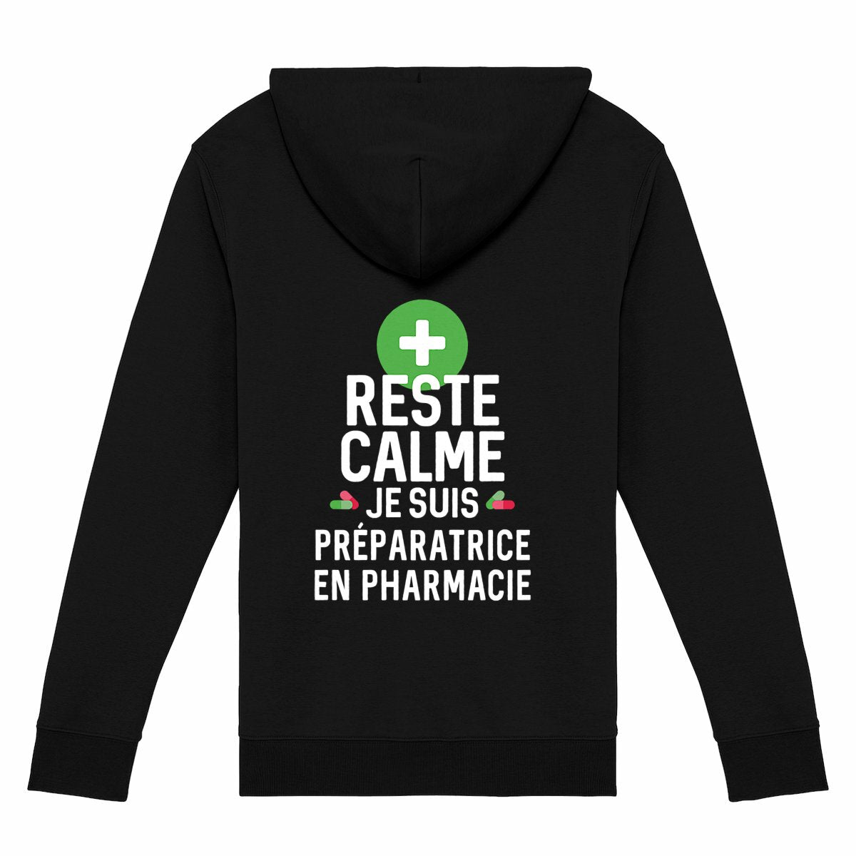 Gilet zippé reste calme Préparatrice en pharmacie