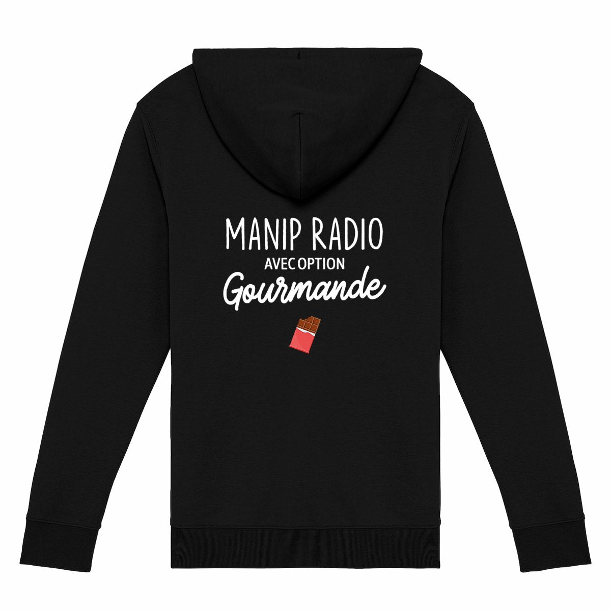 Gilet zippé Manip radio option gourmande - dos_1