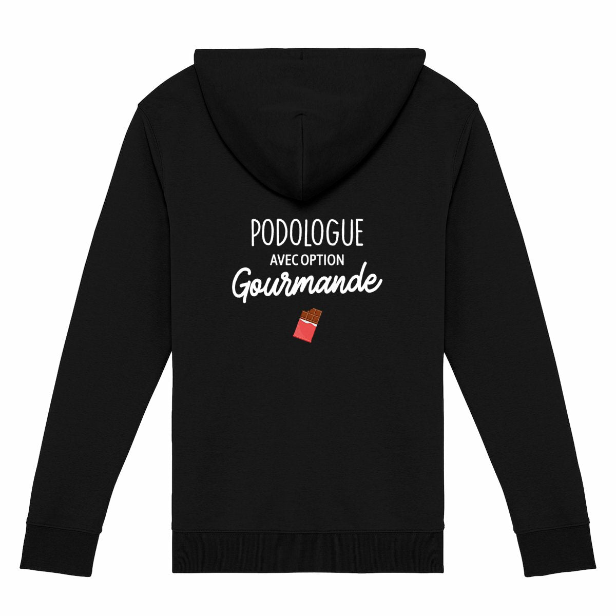 Gilet zippé Podologue option gourmande