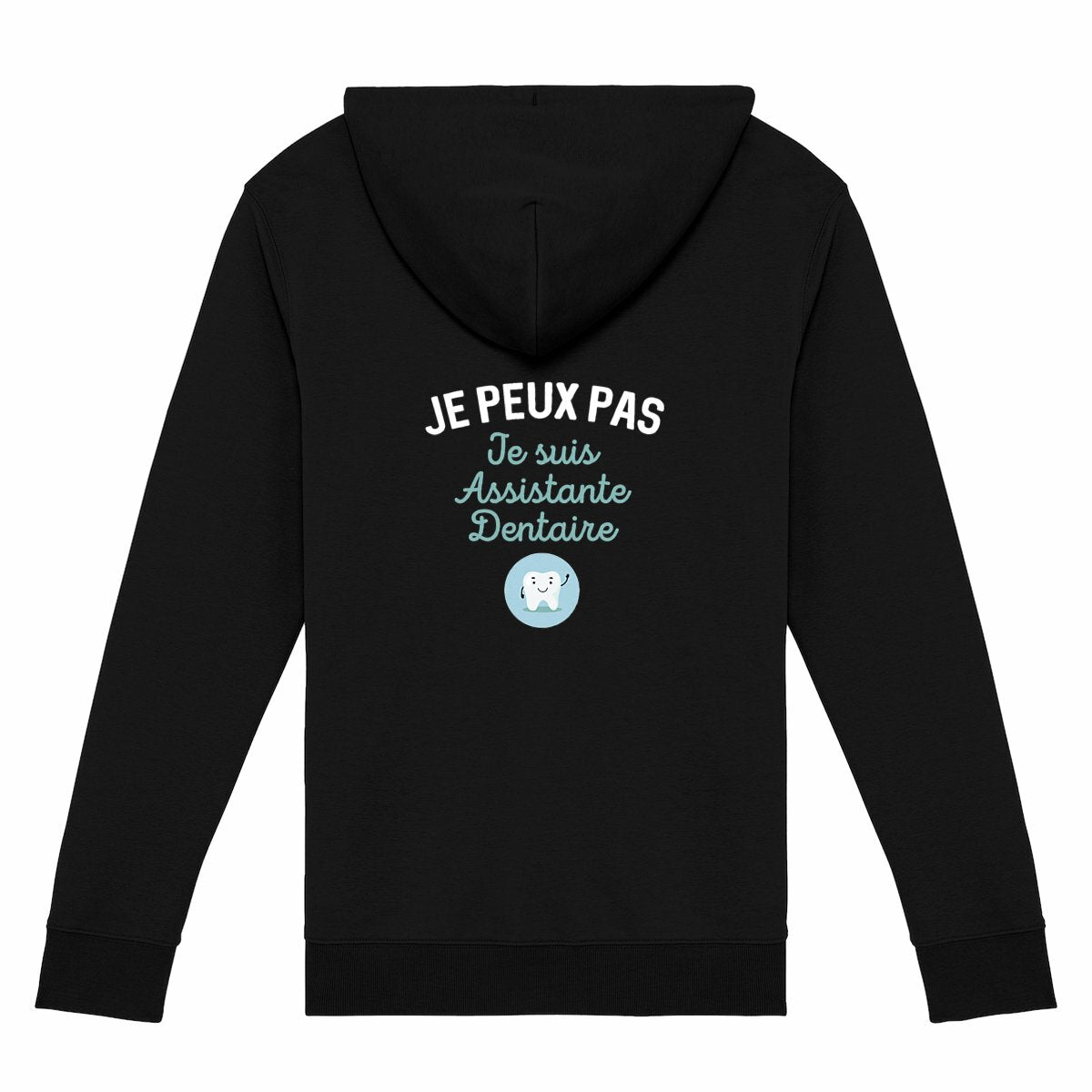 Gilet zippé Je peux pas je suis Assistante dentaire