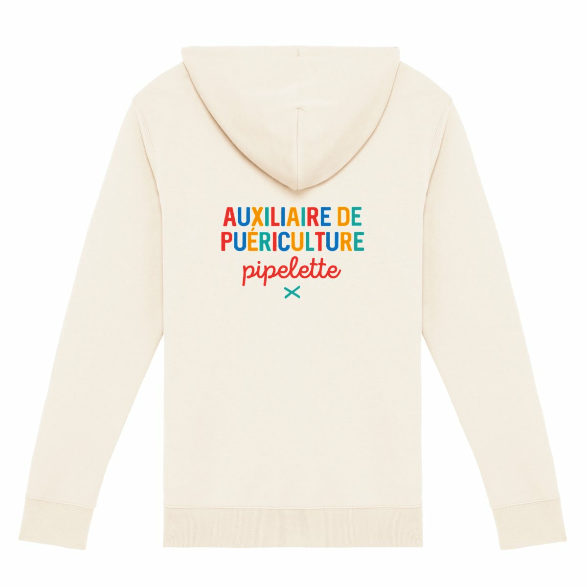 Gilet zippé auxiliaire puériculture pipelette