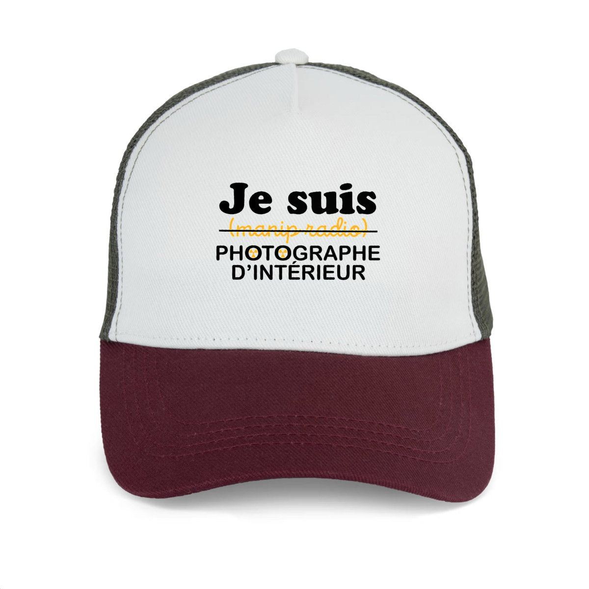 Casquettes Manip Radio photographe d'intérieur - face_0