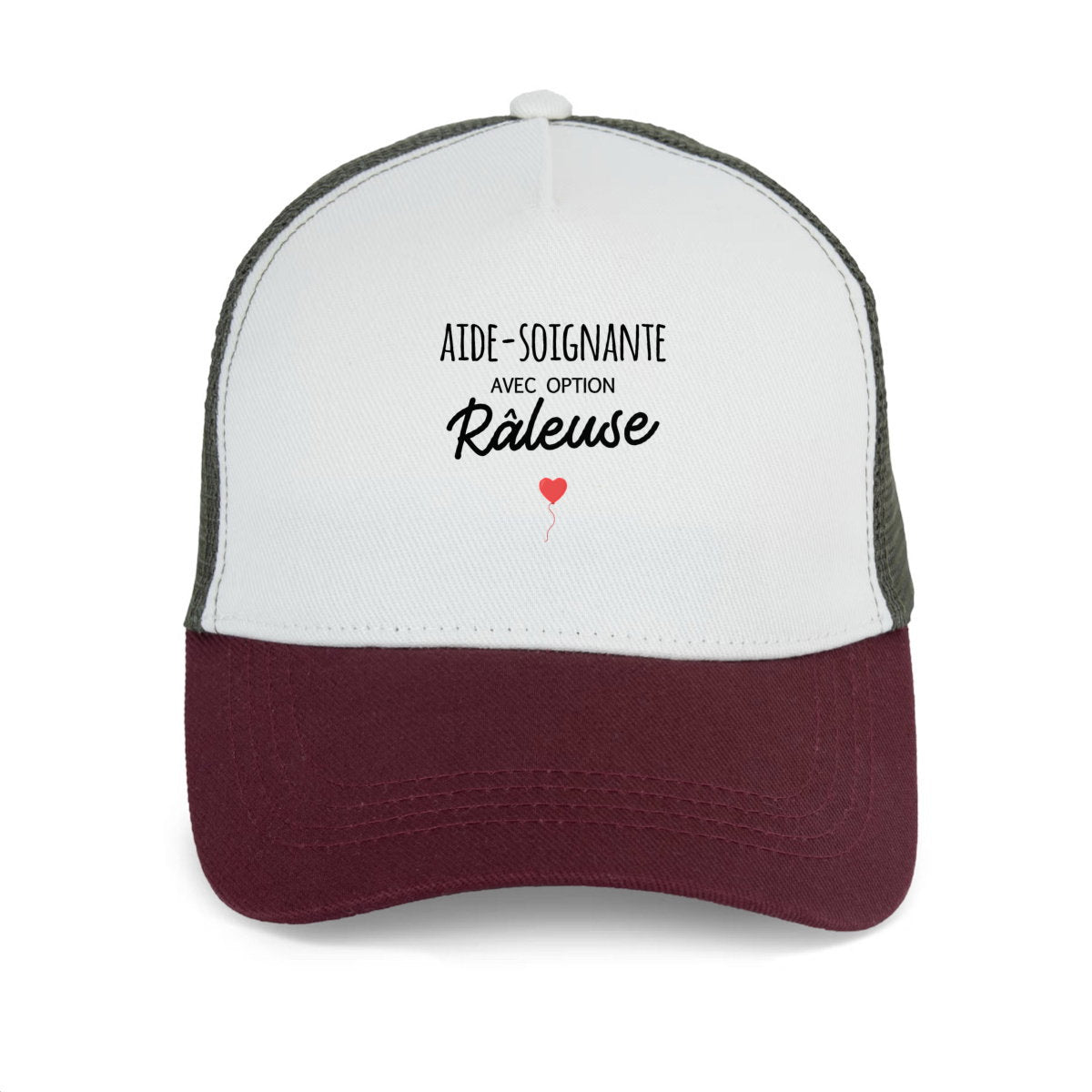 Casquette Aide soignante option raleuse - face_0