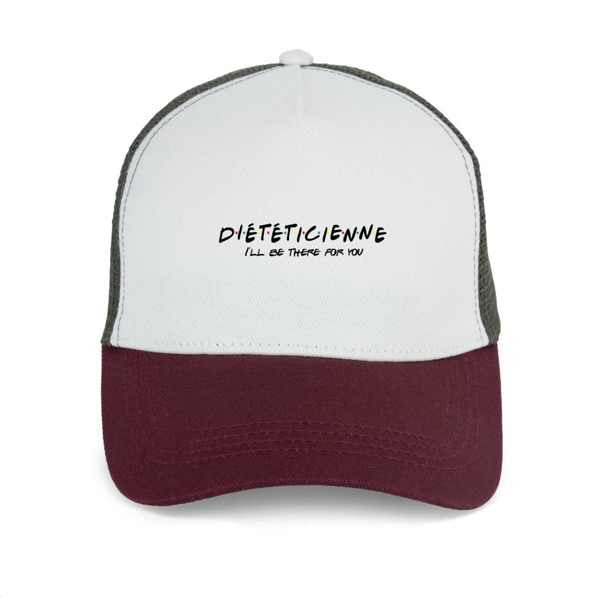 Casquette Dieteticienne Friends - face_0