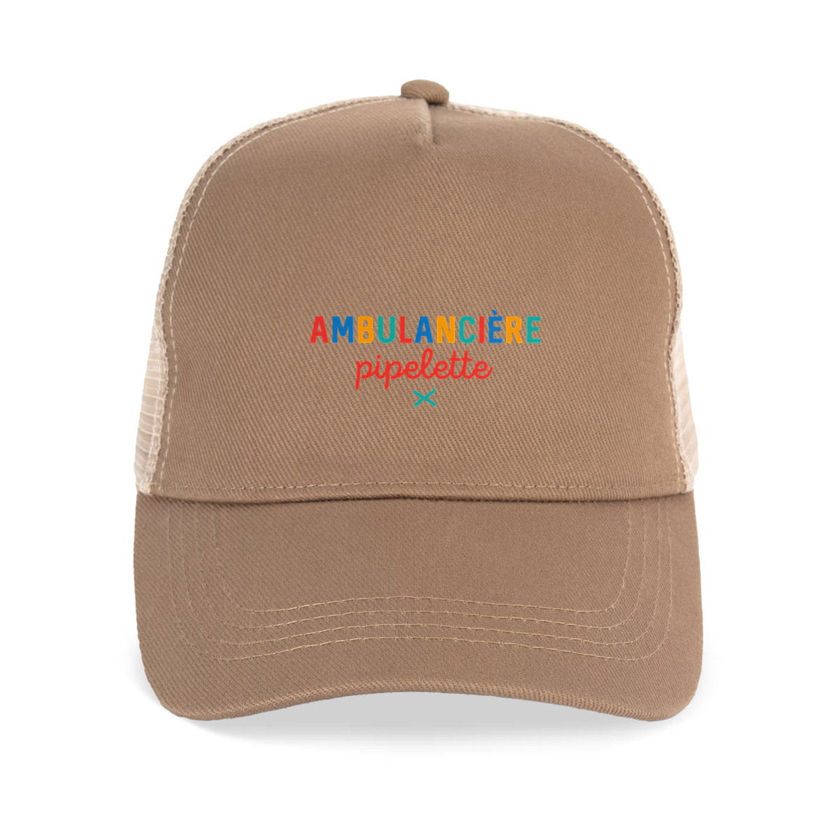 Casquette Ambulanciere pipelette - face_1
