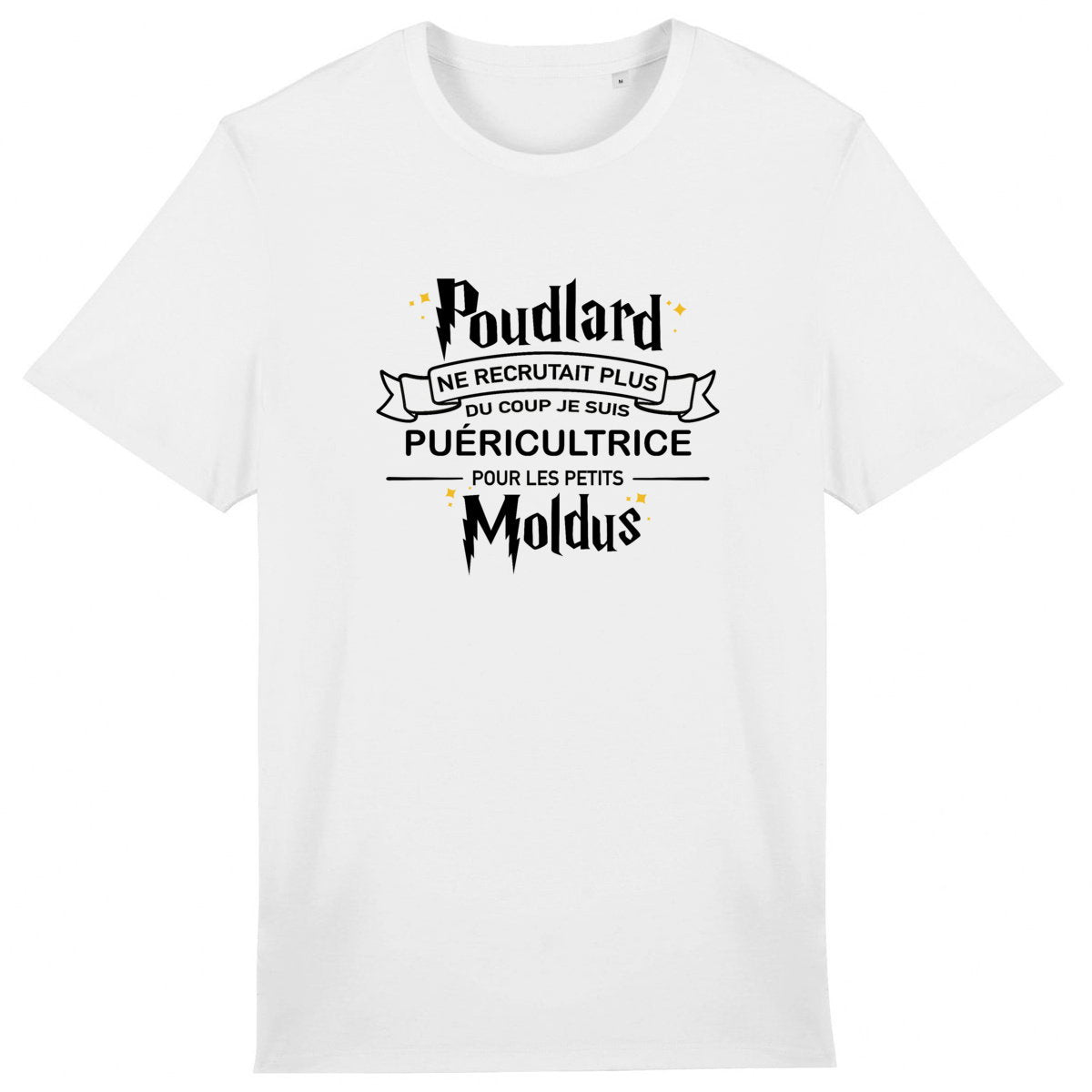 Tshirt Poudlard Puéricultrice - face_1