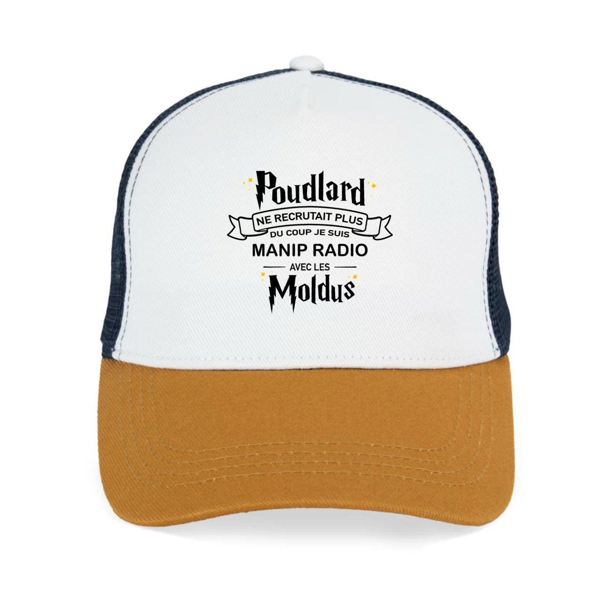 Casquette Poudlard Manip radio - face_2