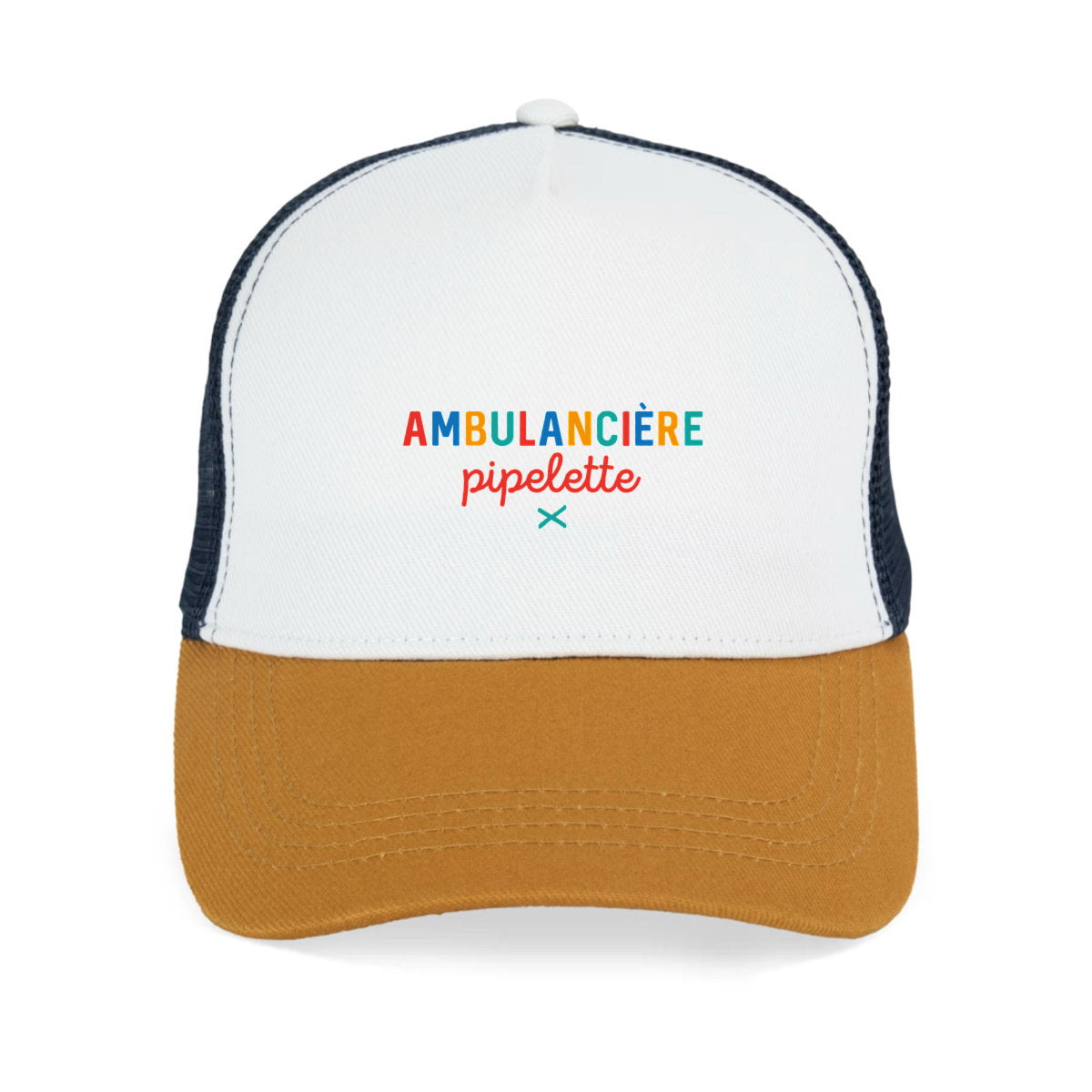 Casquette Ambulanciere pipelette - face_3