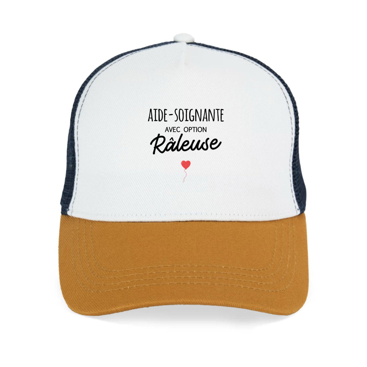Casquette Aide soignante option raleuse - face_3