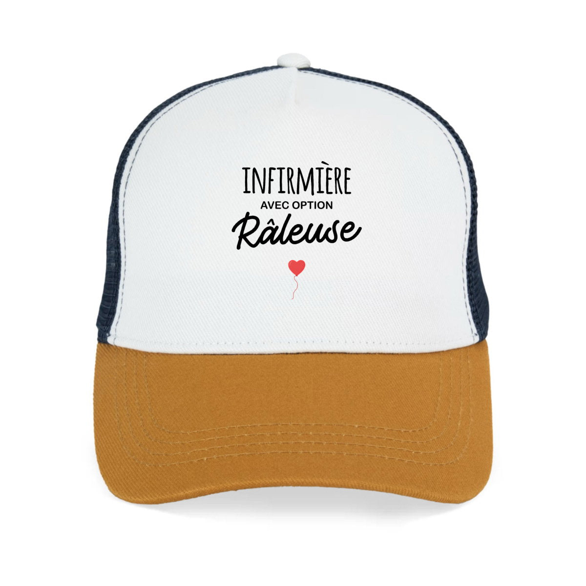 Casquette Infirmiere option raleuse - face_3