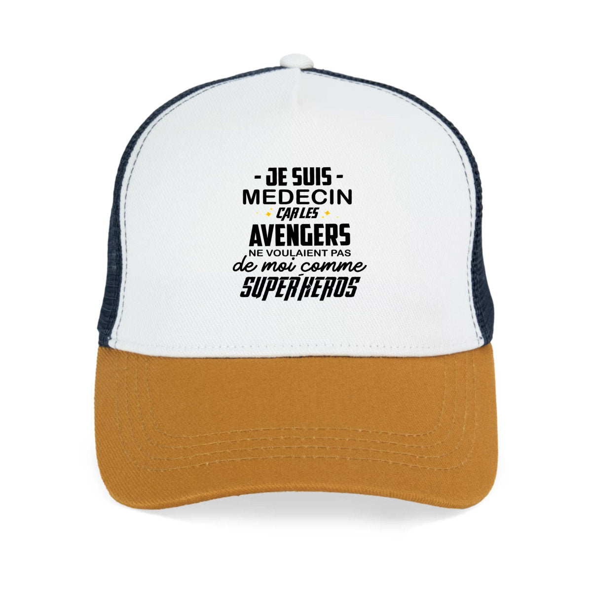 Casquette Medecin Super Heros - face_3