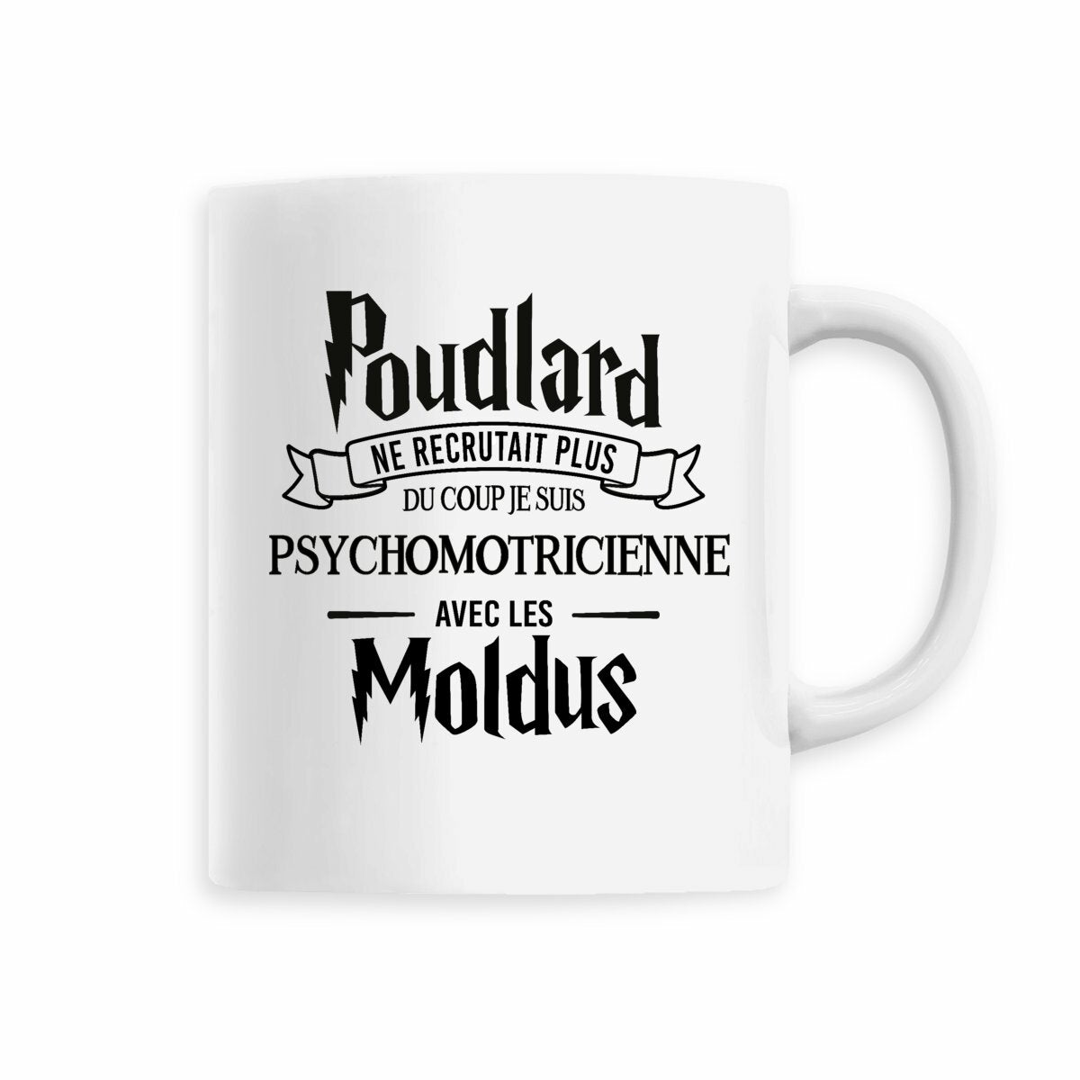 Mug / Tasse Poudlard recrute Psychomotricienne - face_5