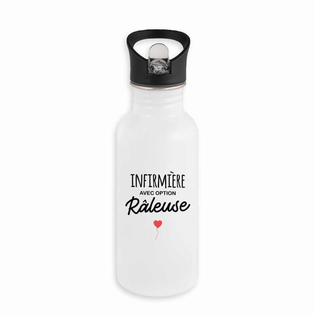 Bouteille / Gourde Infirmière option râleuse