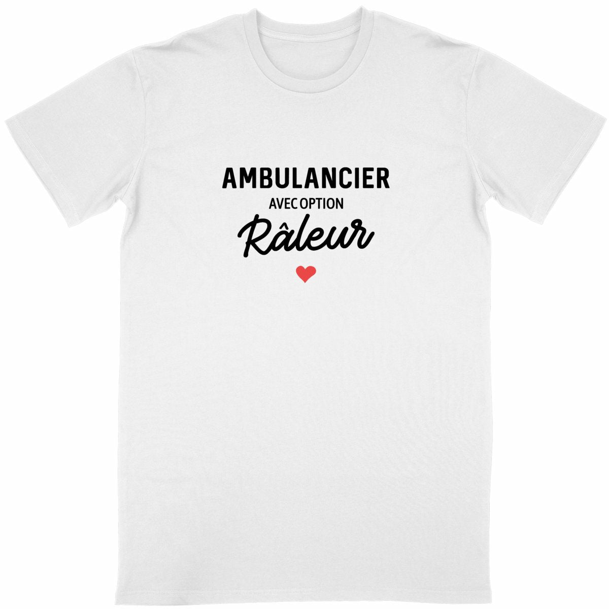 T-shirt Ambulancier avec option râleur