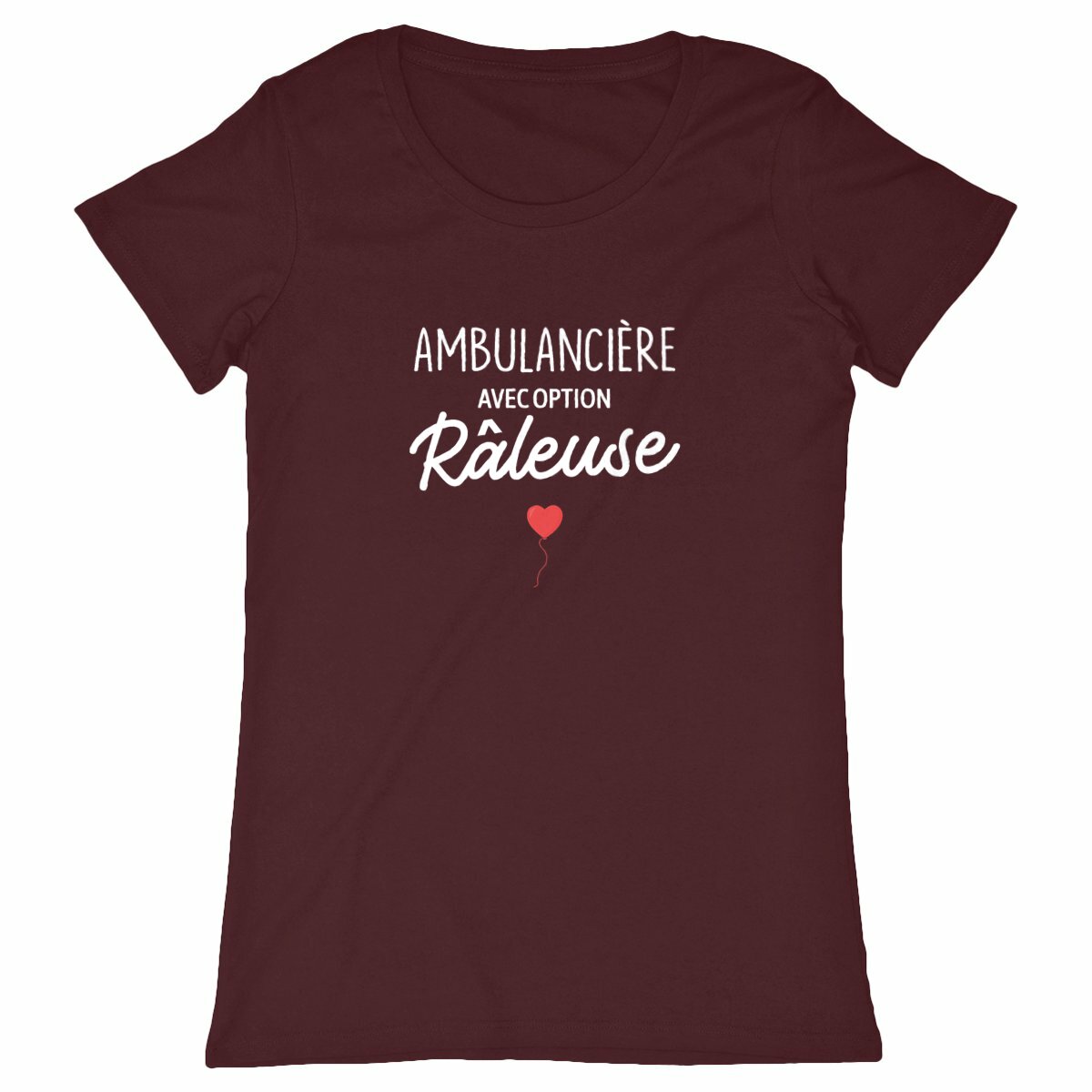 T-shirt Ambulancière avec option râleur
