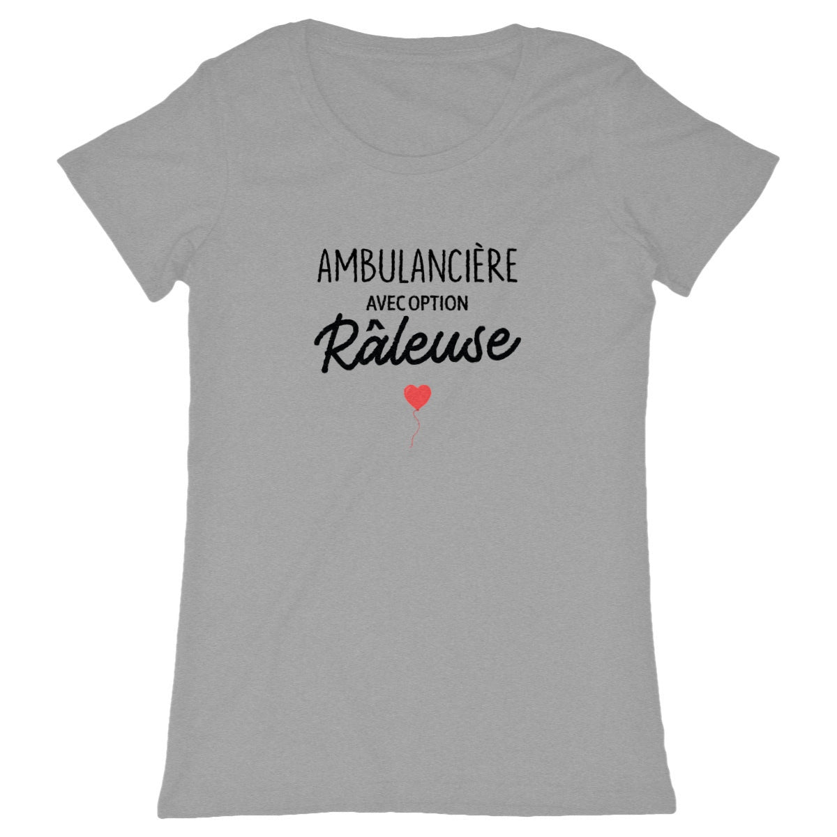 T-shirt Ambulancière avec option râleur