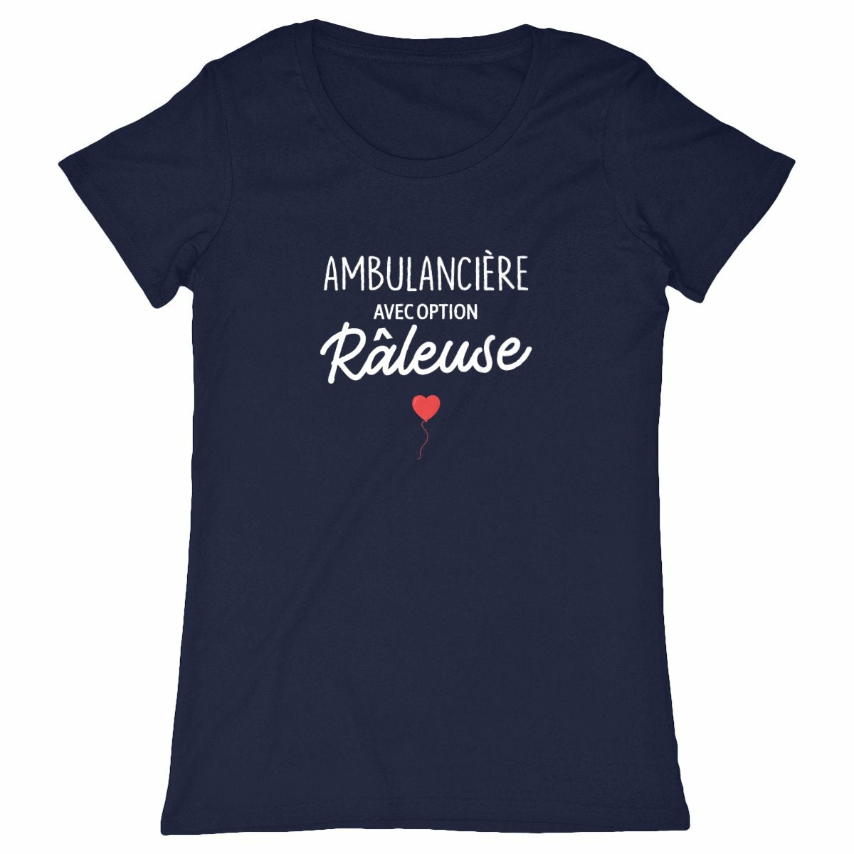 T-shirt Ambulancière avec option râleur