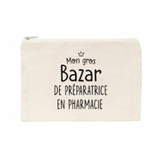 Pochette / Trousse Préparatrice en pharmacie - face_naturel