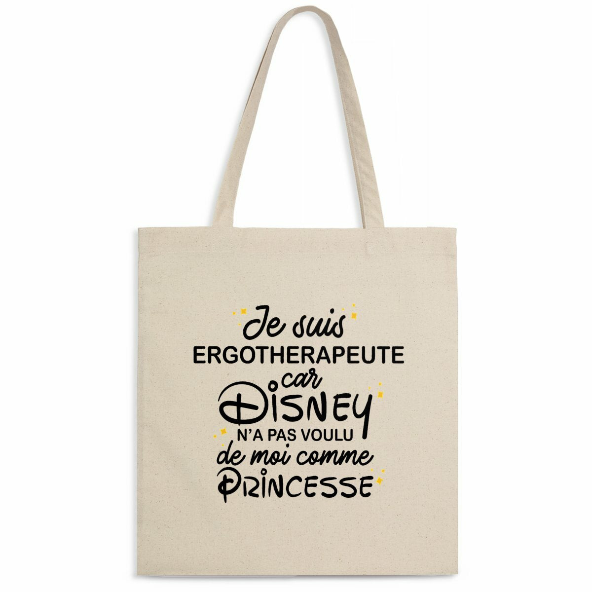 Totebag / Sac Disney Ergothérapeute - face_naturel