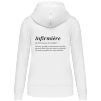Signification infirmière | Sweat-shirt Zippé femme