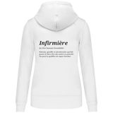 Signification infirmière | Sweat-shirt Zippé femme