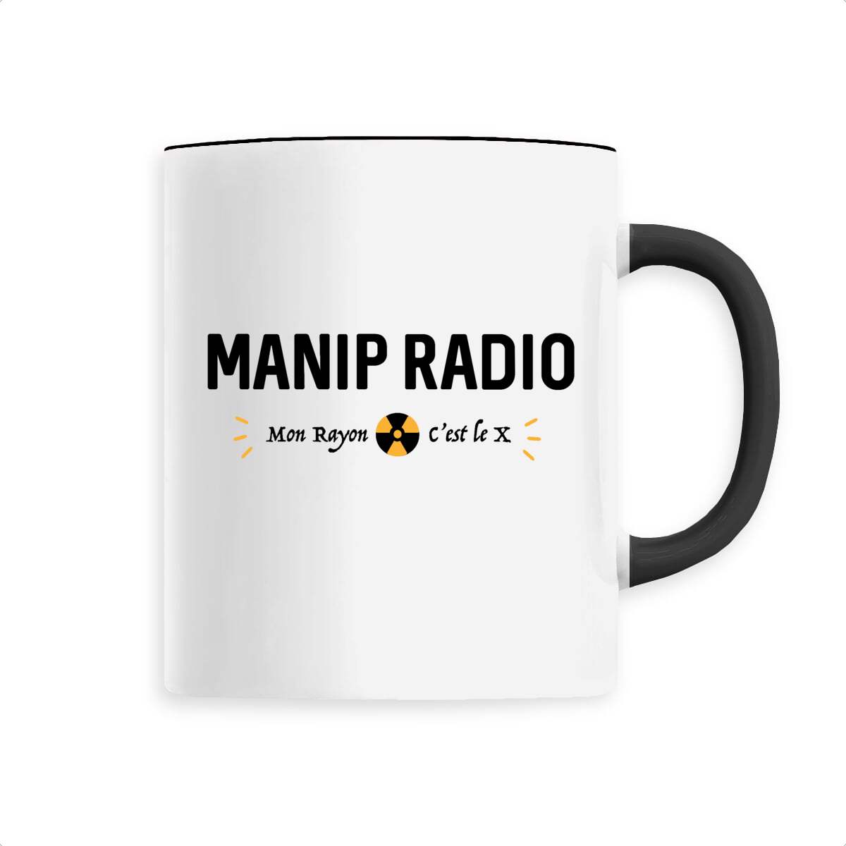 Tasse Mug Manip Radio mon rayon c'est le X