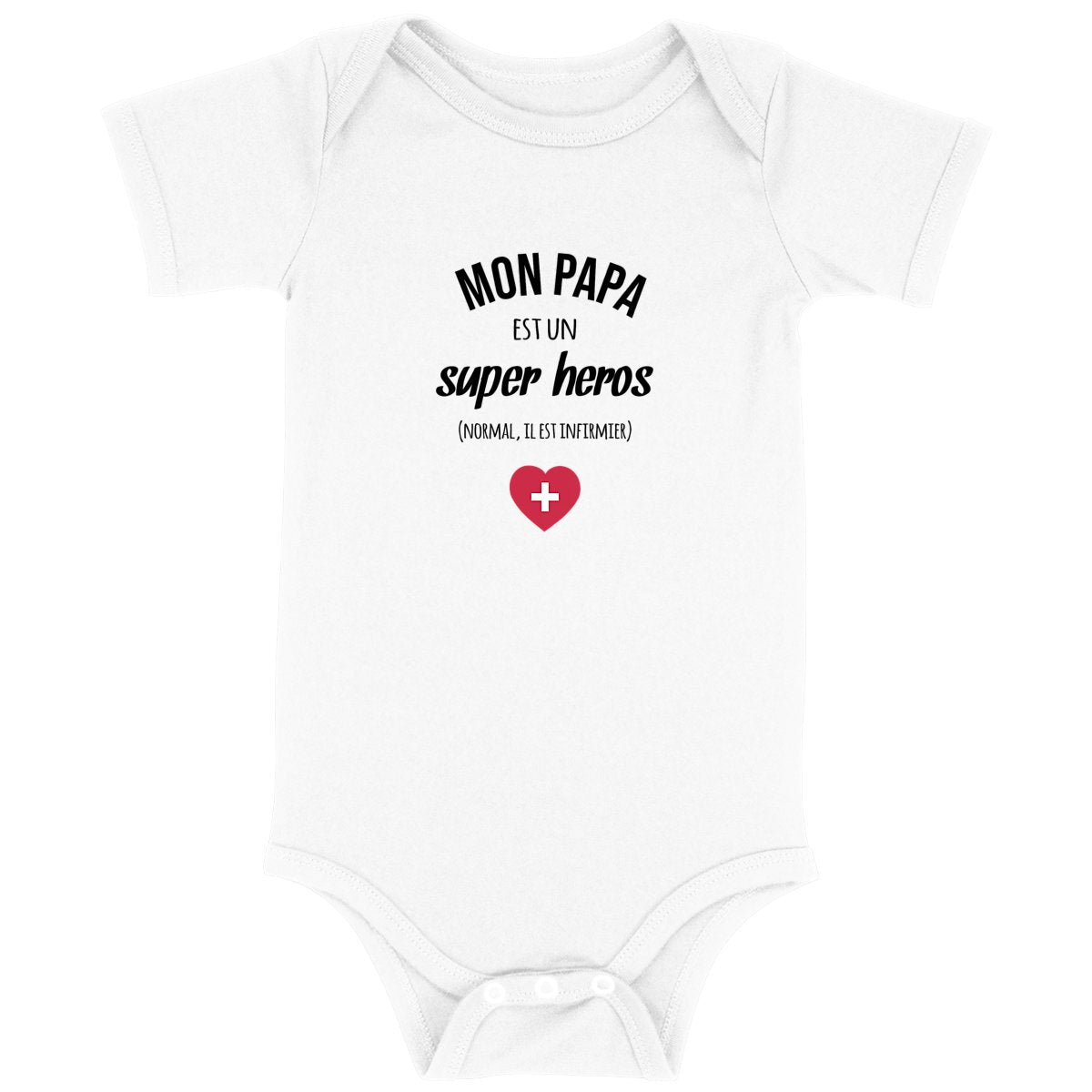 Papa super héros infirmier