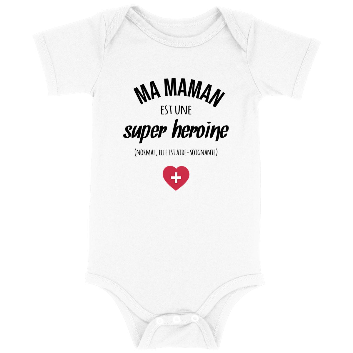Maman super héroine aide soignante