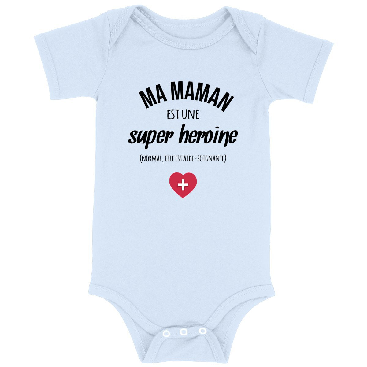 Maman super héroine aide soignante