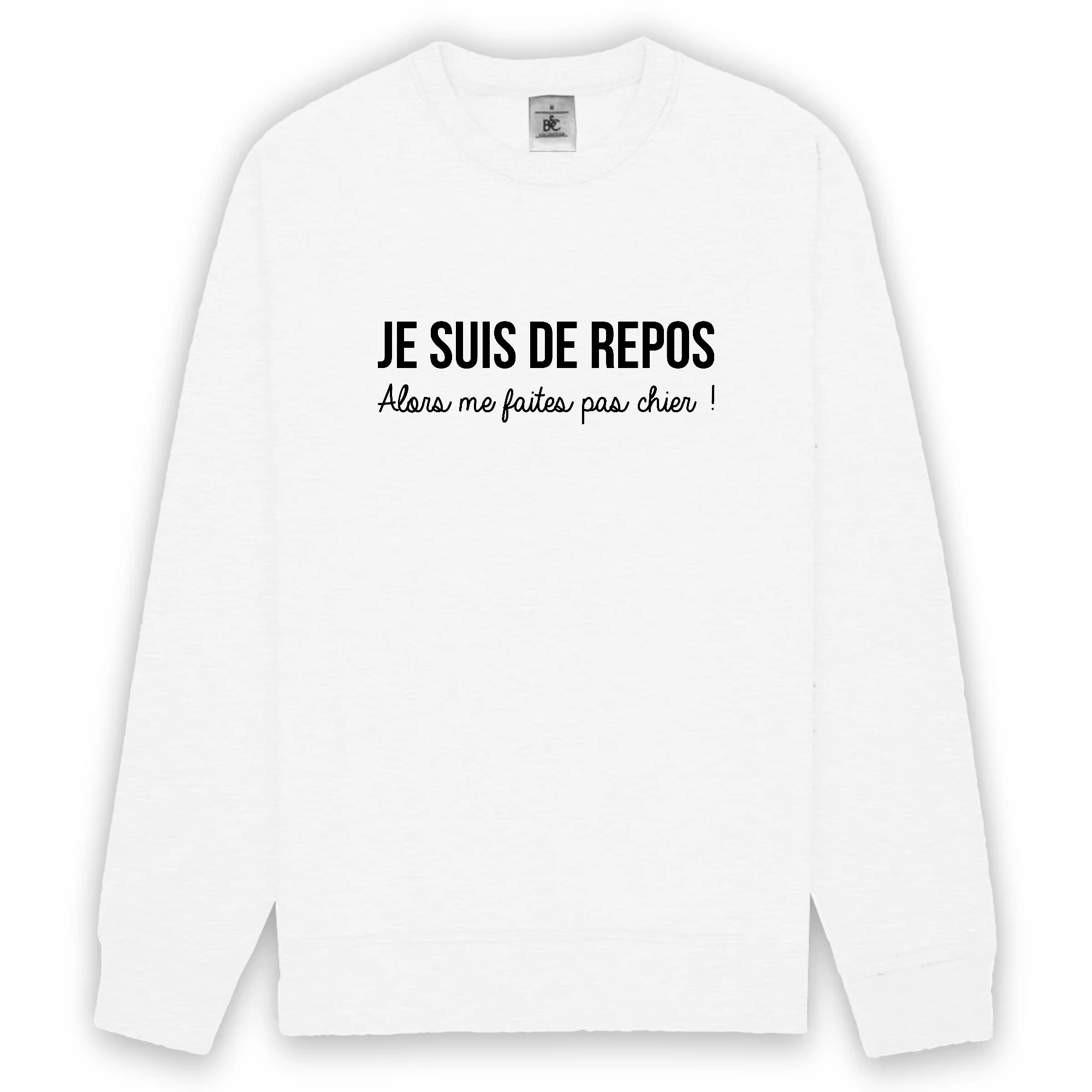 Je suis de repos