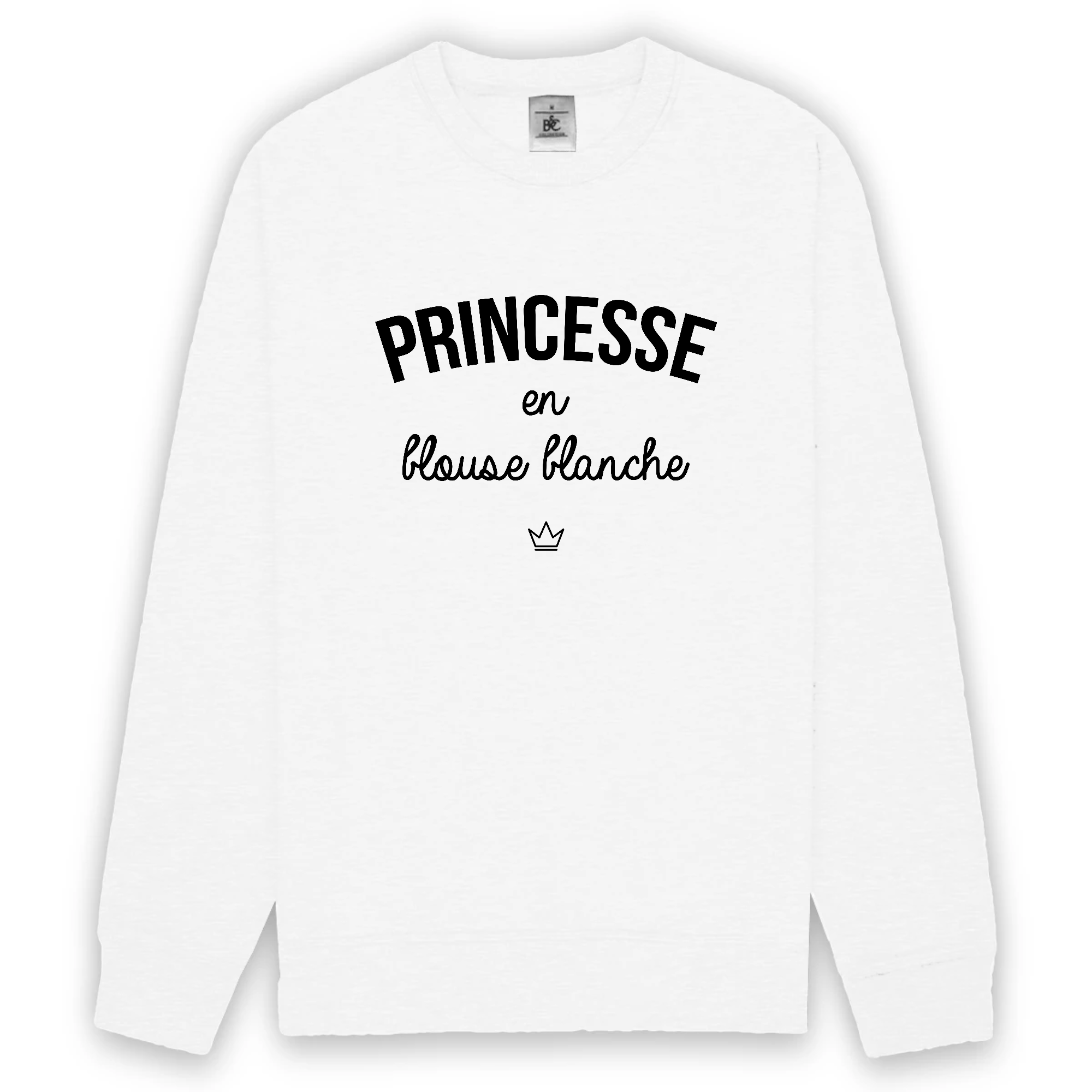 Princesse en blouse blanche