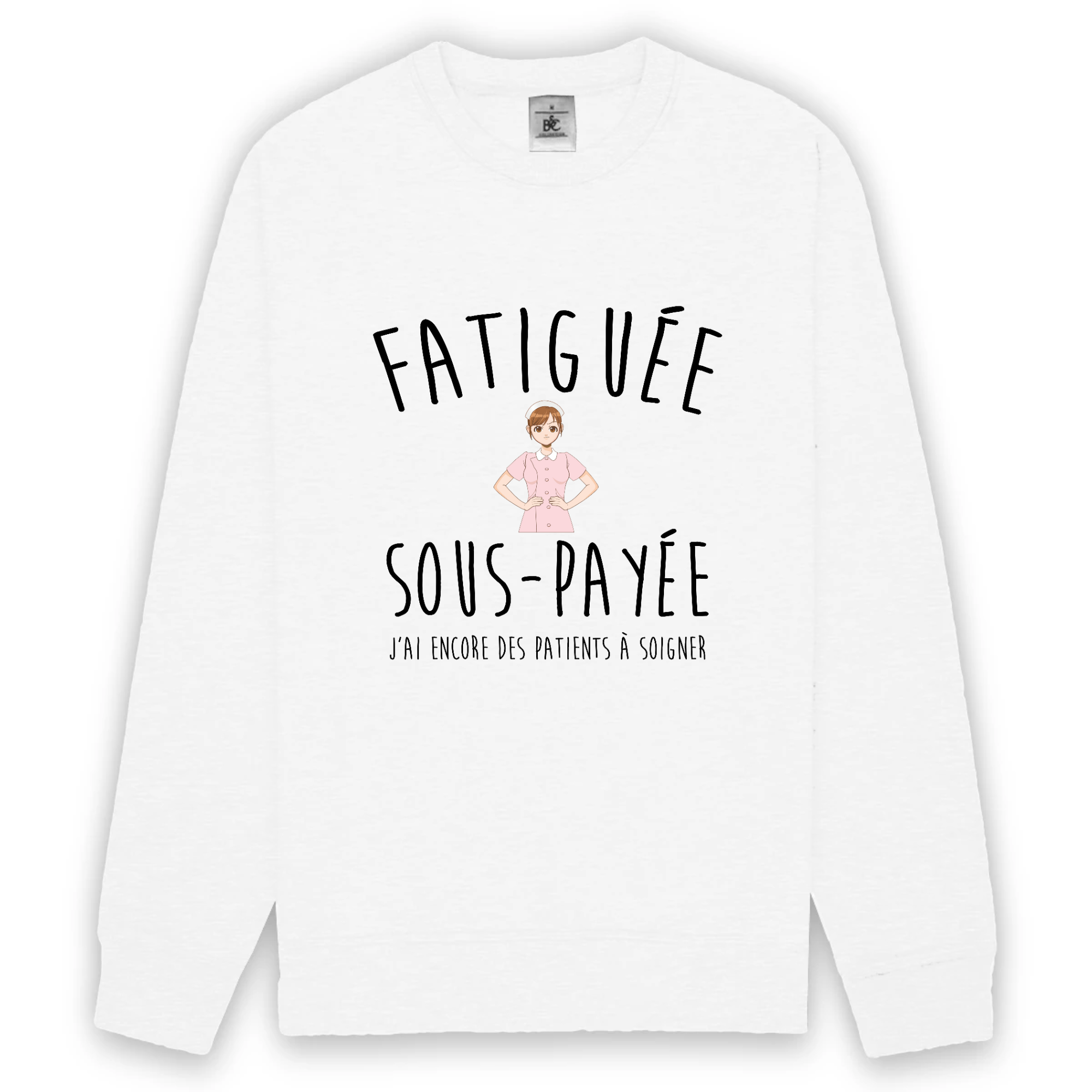 Fatiguée, sous payée