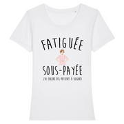 Fatiguée, sous payée