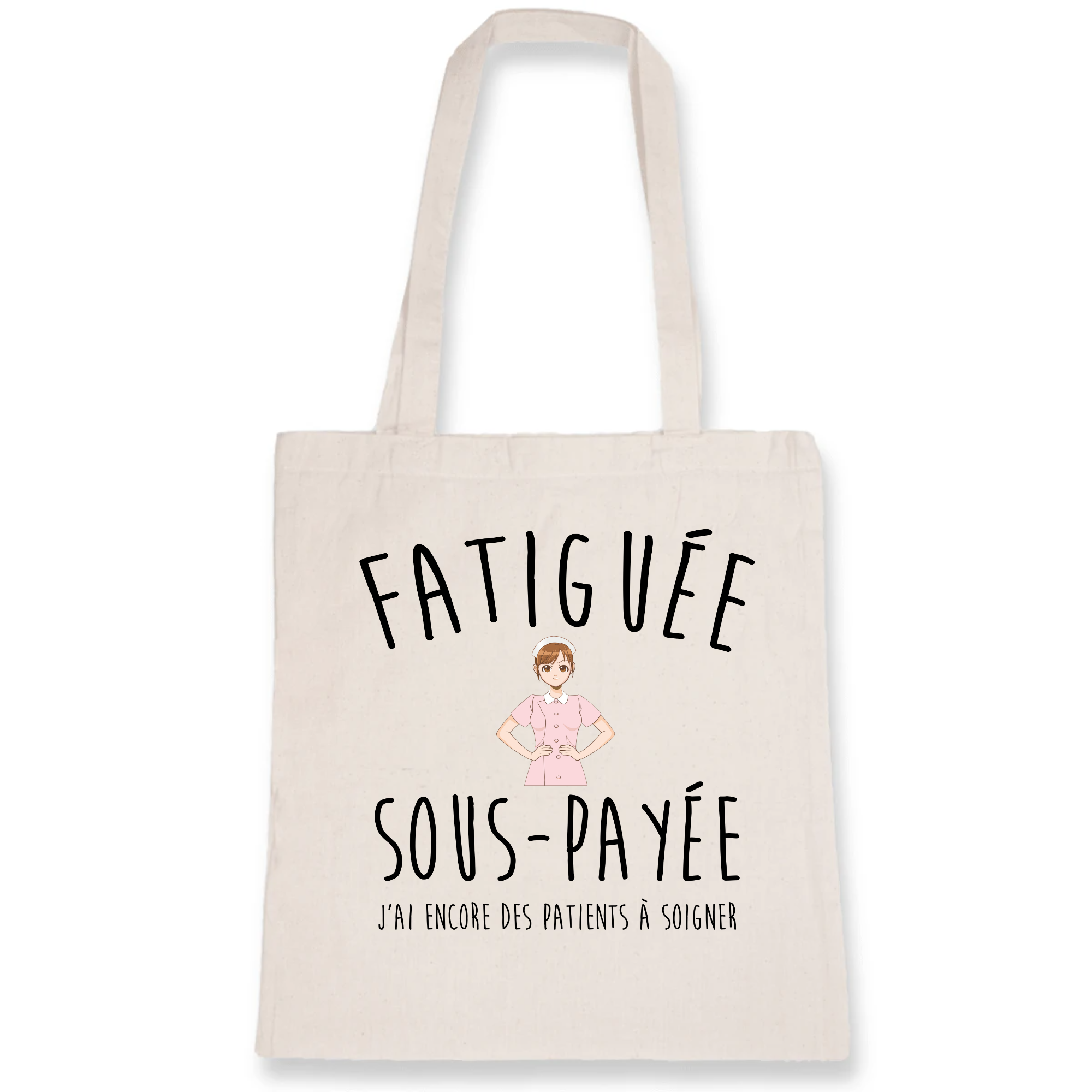 Fatiguée, sous payée