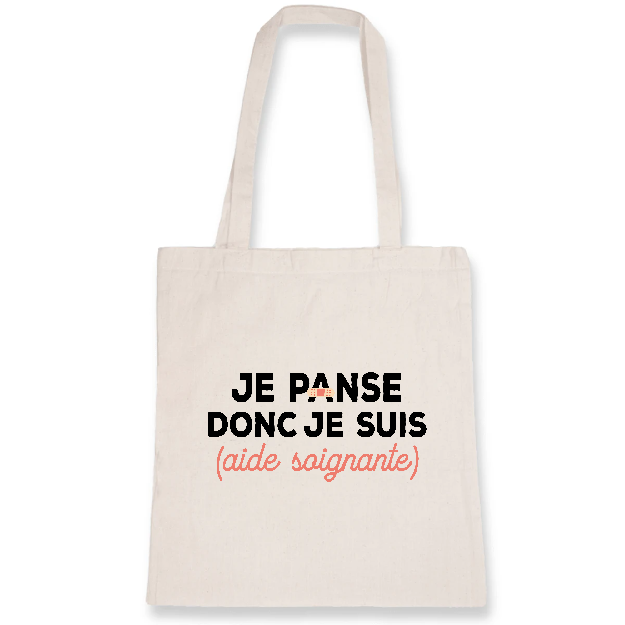 Sac Tote Bag coton Super aide-soignante