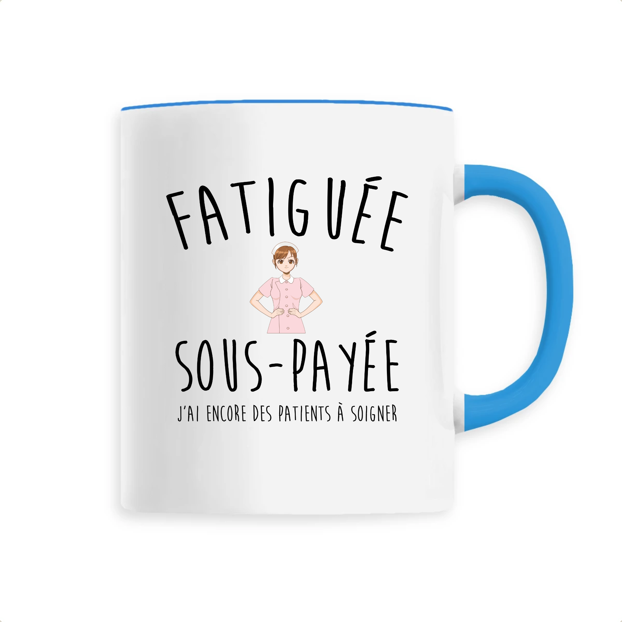 Fatiguée, sous payée