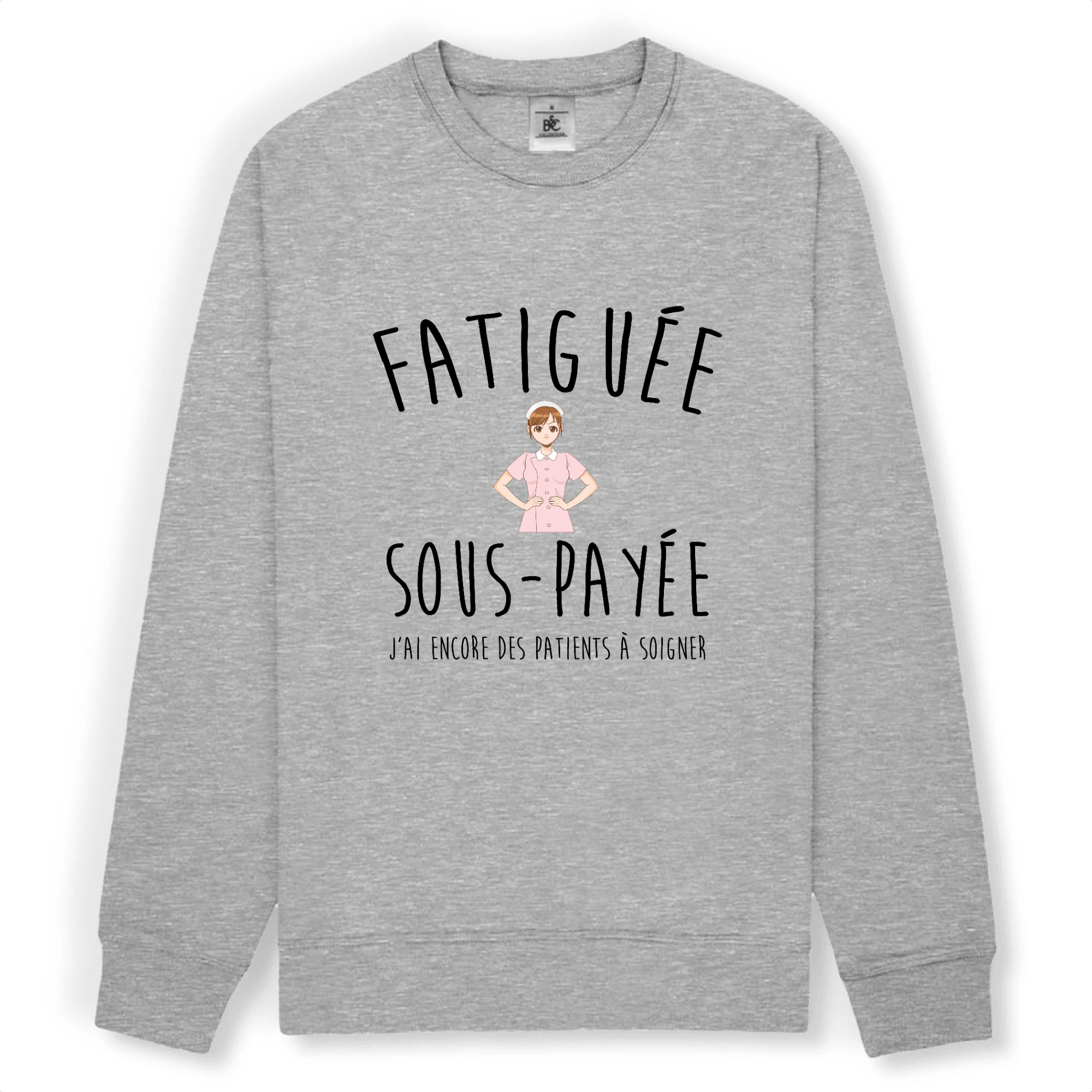 Fatiguée, sous payée