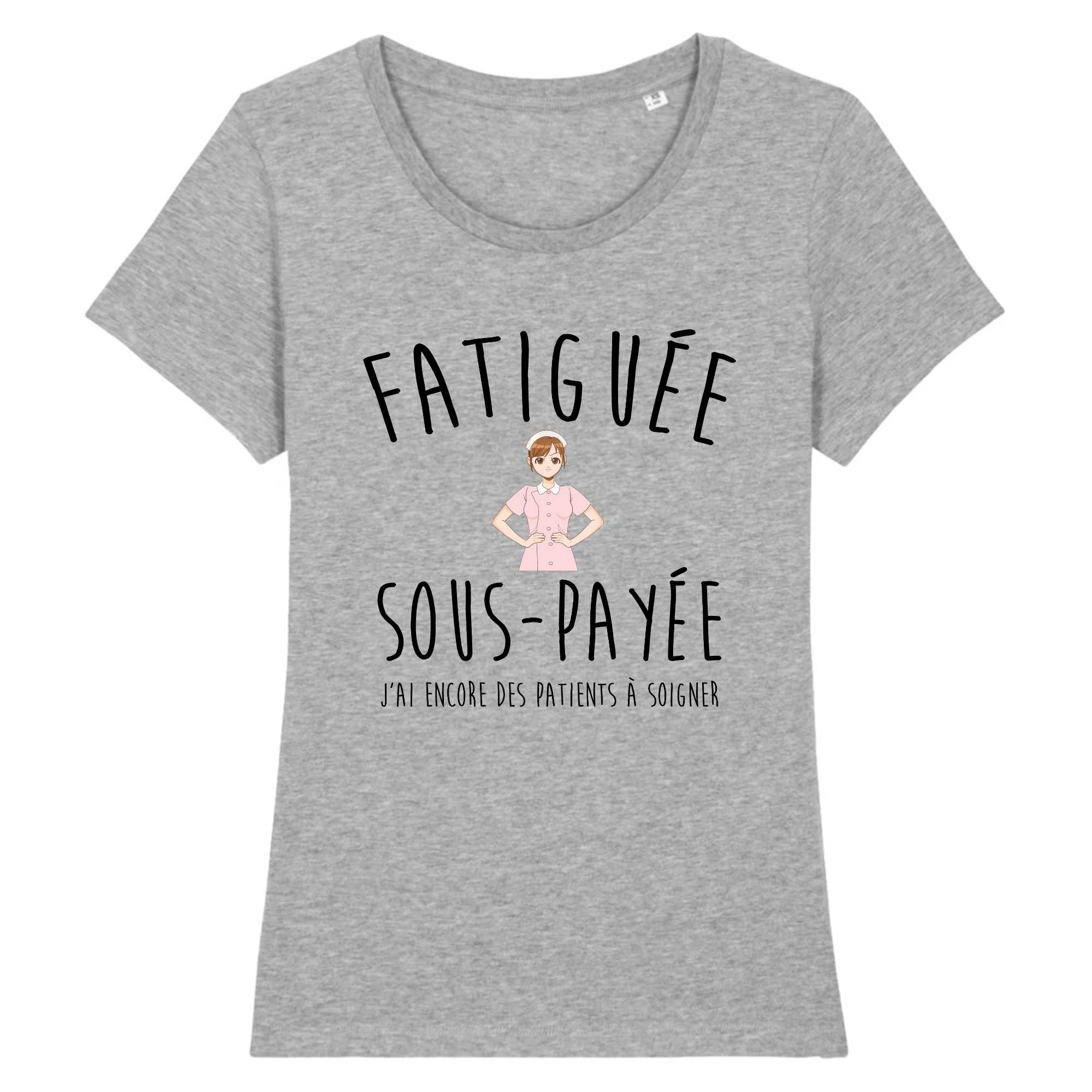 Fatiguée, sous payée