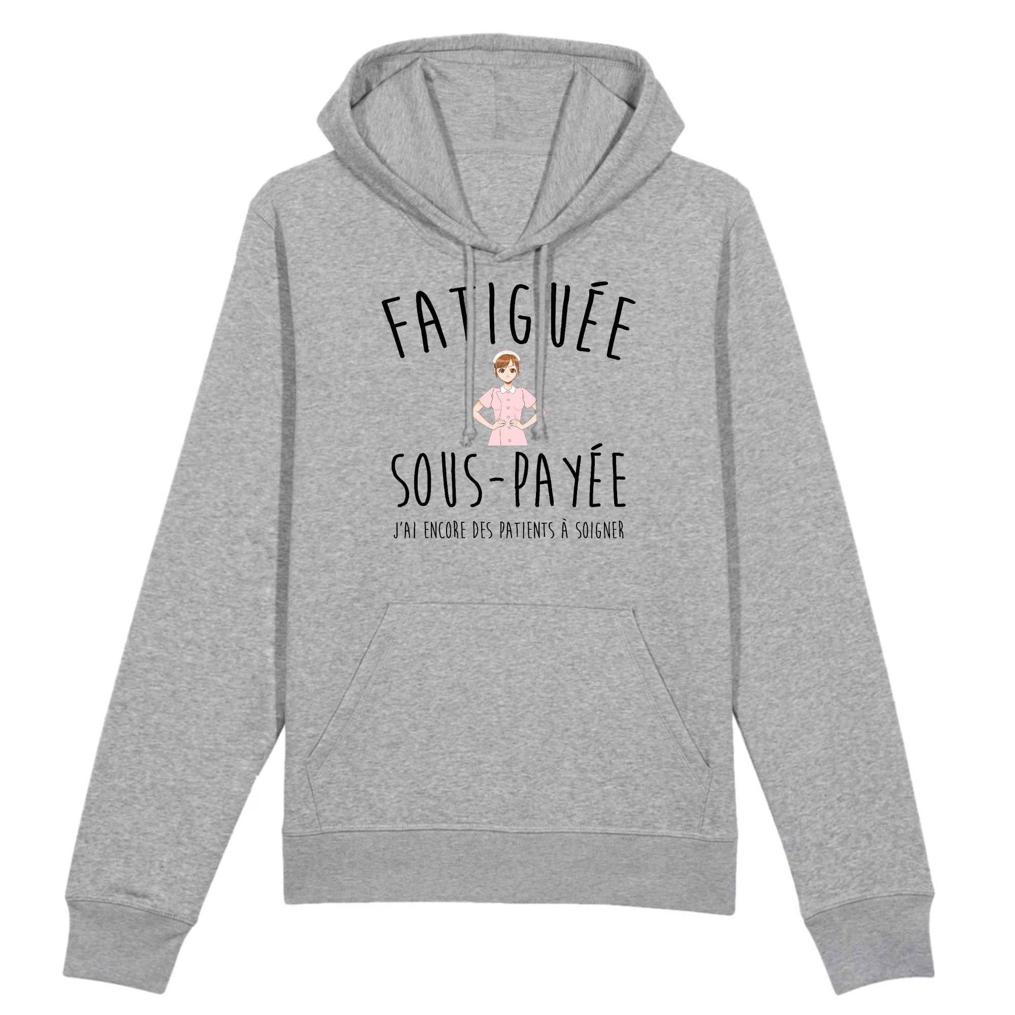 Fatiguée, sous payée