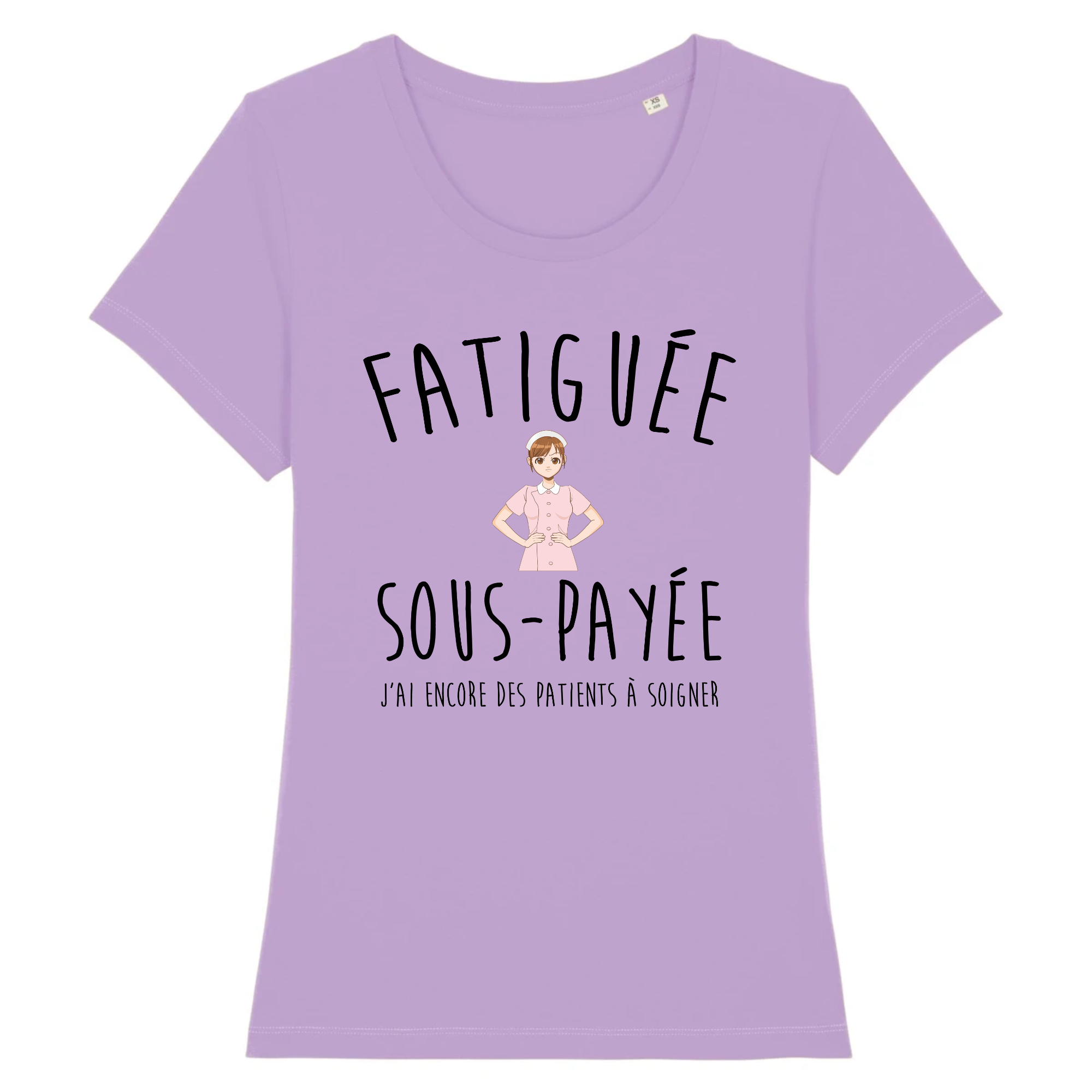 Fatiguée, sous payée