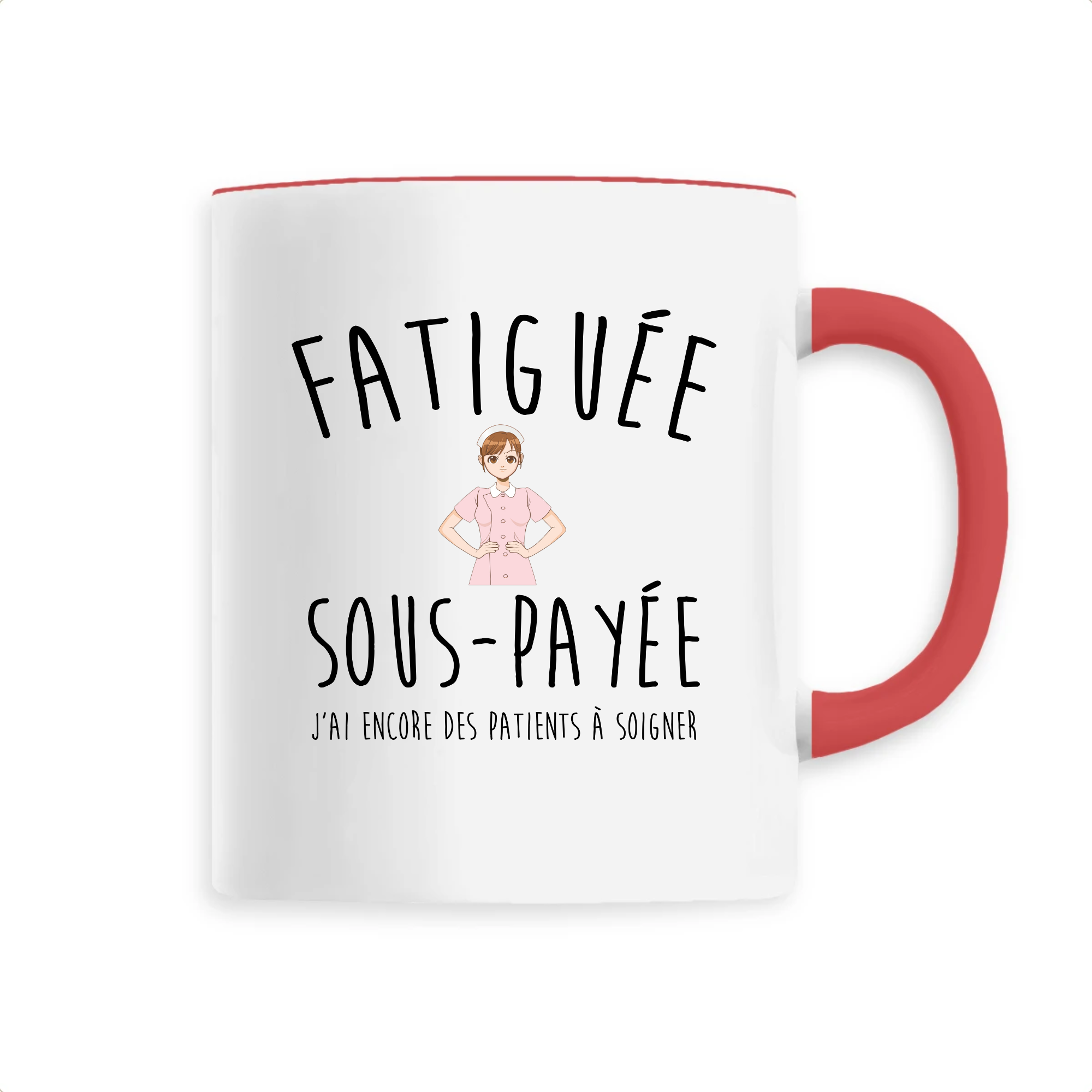 Fatiguée, sous payée