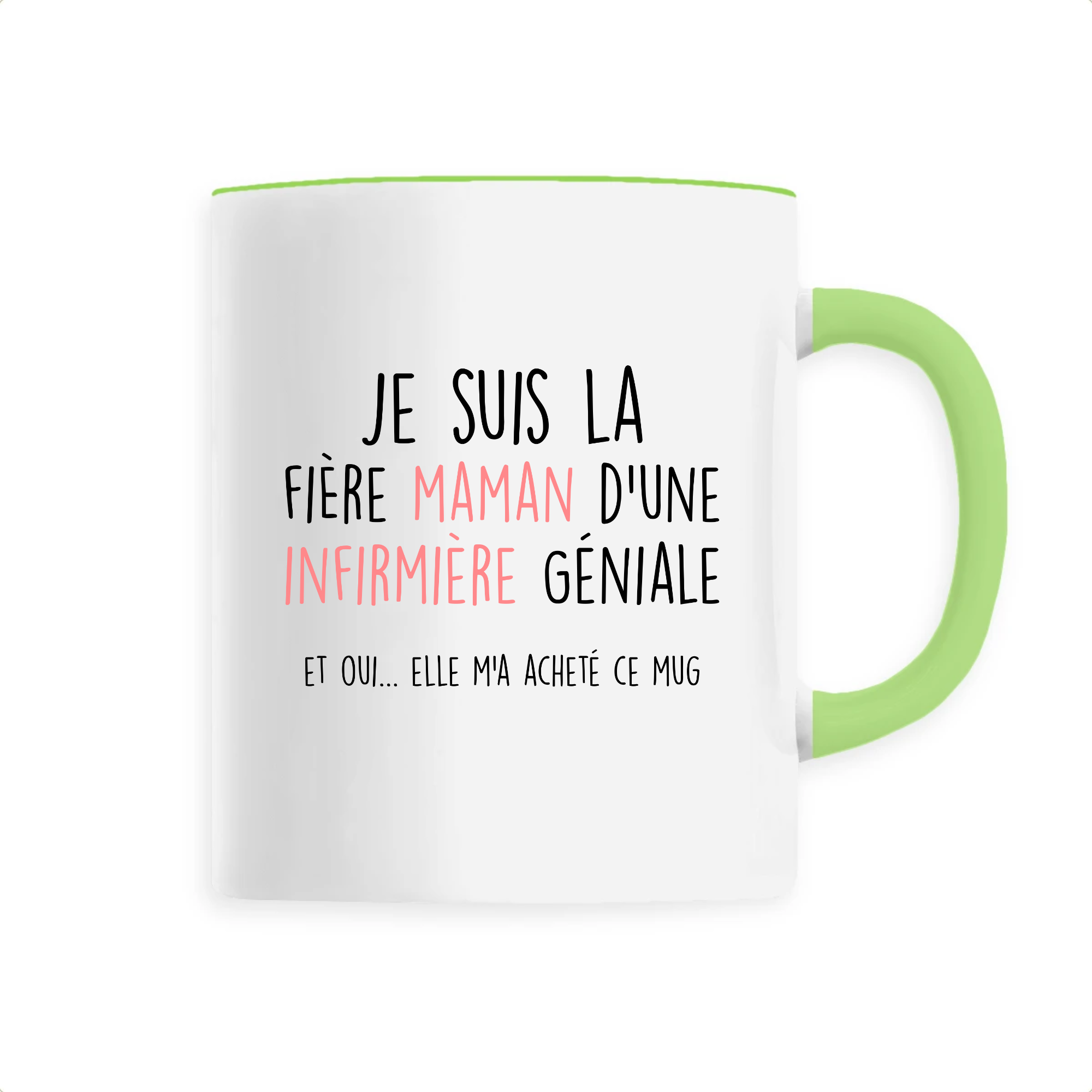 Fière maman d'infirmière