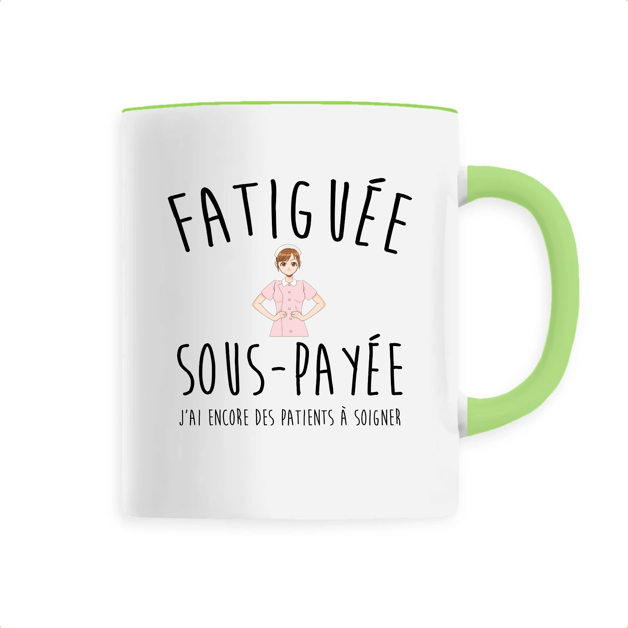 Fatiguée, sous payée
