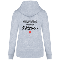 Manip Radio Option Raleuse | Sweat-shirt Zippé femme