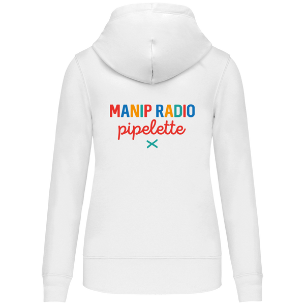 Manip Radio Pipelette | Sweat-shirt Zippé femme